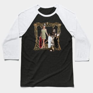 Art Deco collage Baseball T-Shirt